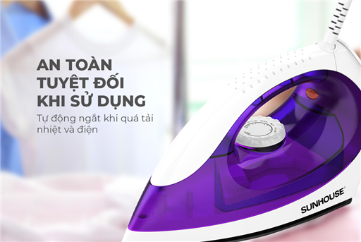 Bàn là khô Sunhouse SHD2011 – ảnh 6