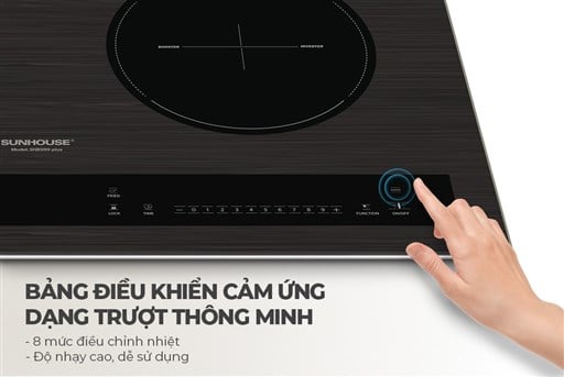 Bếp đôi điện từ Sunhouse SHB999-PLUS – ảnh 4