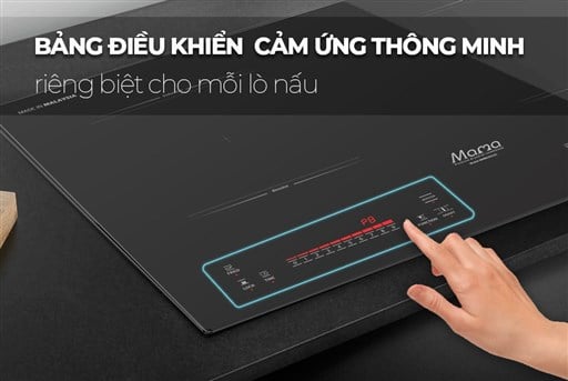 BẾP đôi ĐIỆN từ SUNHOUSE MAMA MMB9302-EC – ảnh 5