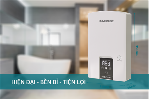 Máy nước nóng trực tiếp Sunhouse SHA9453EP – ảnh 5