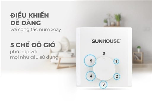 Quạt trần Sunhouse SHD7656 – ảnh 5