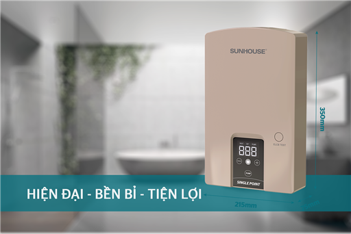 Máy nước nóng trực tiếp Sunhouse SHA9454EP – ảnh 5