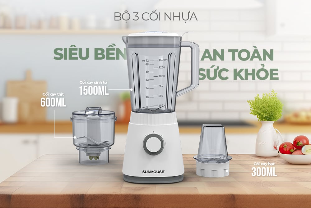 Máy xay sinh tố đa năng Sunhouse SHD5316 – ảnh 7