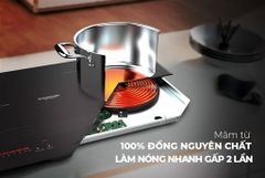 Bếp đôi điện từ Sunhouse SHB23-HG ảnh 6