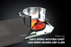 Bếp đôi điện từ Sunhouse SHB83TP ảnh 6