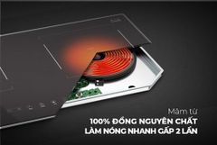 Bếp đôi điện từ Sunhouse SHB DI69-BN ảnh 6