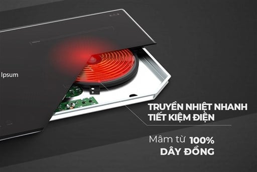 Bếp đôi điện từ Sunhouse SHB9101S – ảnh 7