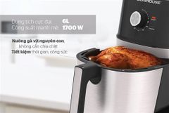 Nồi chiên không dầu 6L Sunhouse SHD4056VM ảnh 4