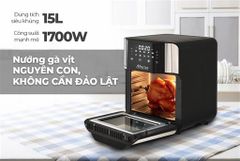 Nồi chiên không dầu 15L Sunhouse Mama SHD4088 ảnh 4