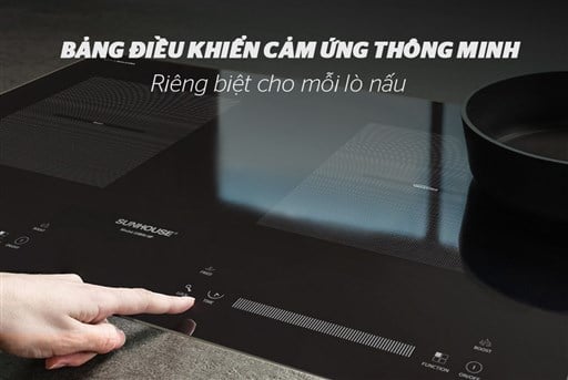 Bếp đôi điện từ Sunhouse SHB16-HP – ảnh 6