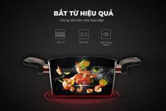 Bộ nồi chống dính ultra titanium Sunhouse ST2210B ảnh 6