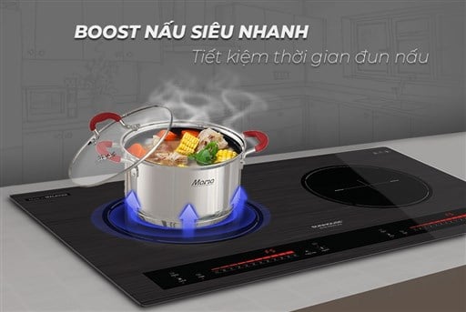 Bếp đôi điện từ Sunhouse SHB999-PLUS – ảnh 6