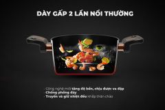 Nồi chống dính ultra titanium Sunhouse ST2210B-20 ảnh 5