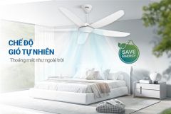 Quạt trần 5 cánh Sunhouse apex APF7666W ảnh 5