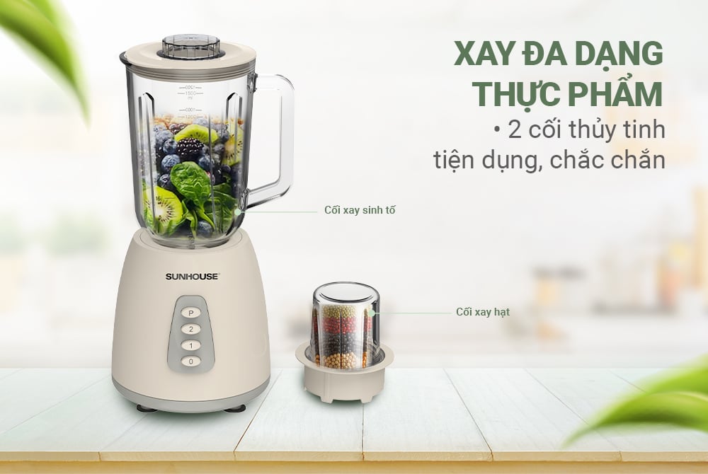 Máy xay sinh tố đa năng Sunhouse SHD5120DMX – ảnh 8