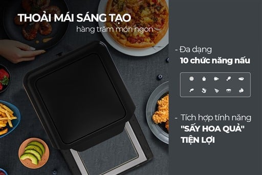 Nồi chiên không dầu 15L Sunhouse Mama SHD4088 – ảnh 8
