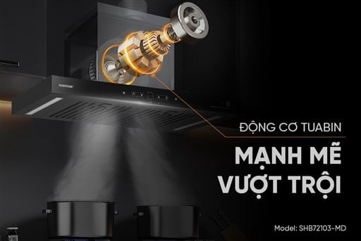 Máy hút mùi chữ t Sunhouse SHB72103-MD – ảnh 6