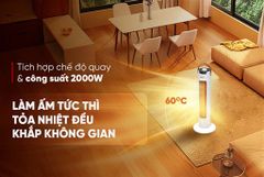 Sưởi điện ceramic Sunhouse SHD7060W ảnh 7