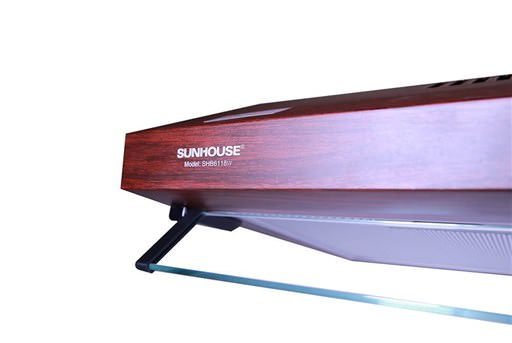 Máy hút mùi vỏ sơn vân gỗ Sunhouse SHB6118W – ảnh 3