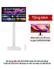 Màn hình thông minh LG Smart Monitor Swing 31,5 inch 4K UHD IPS với màn hình cảm ứng, 32U889SA-W ảnh 3
