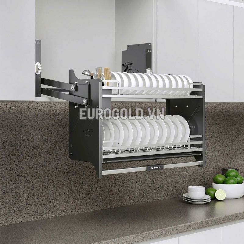 Giá bát di động Eurogold EVI190G - Inox SUS304, 90cm
