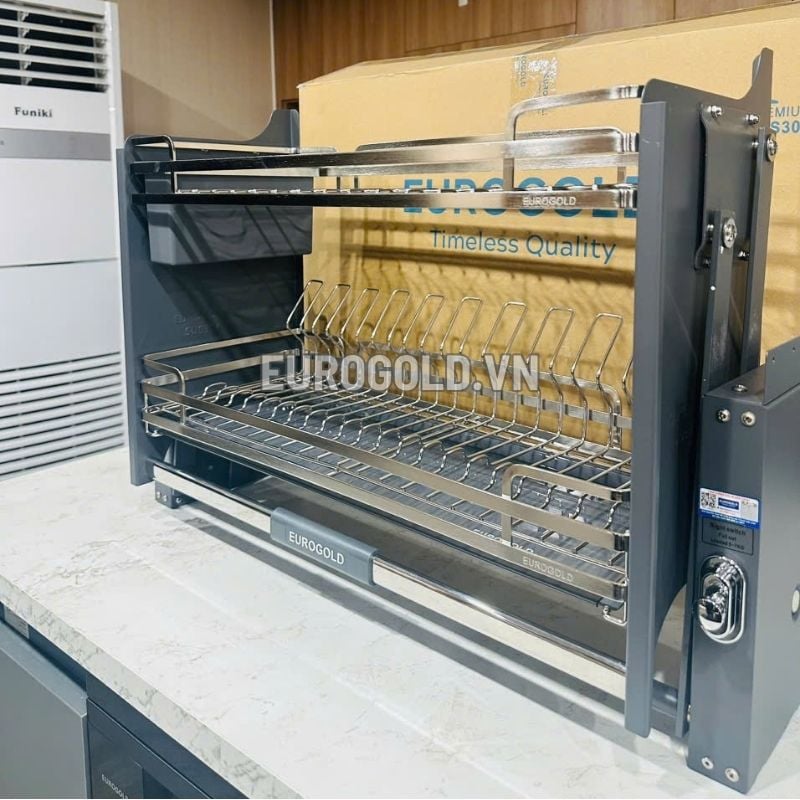 Giá bát di động Eurogold EVI160G - Inox SUS304, 60cm – ảnh 2