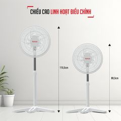 Quạt đứng Tefal Turbo Essential VH619690 - Trắng ảnh 5