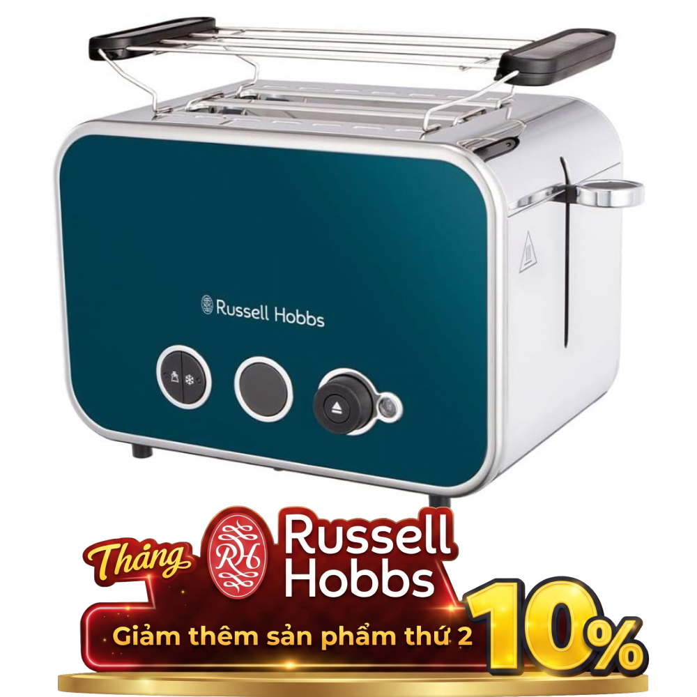 Máy Nướng Bánh Mì Russell Hobbs Distinction 3 Màu Sắc