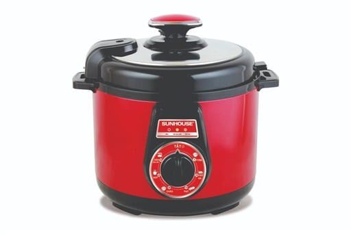 Nồi áp suất điện đa năng Sunhouse SHD1552 đỏ