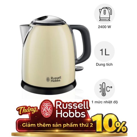 Ấm đun siêu tốc mini Russell Hobbs Colours Plus+