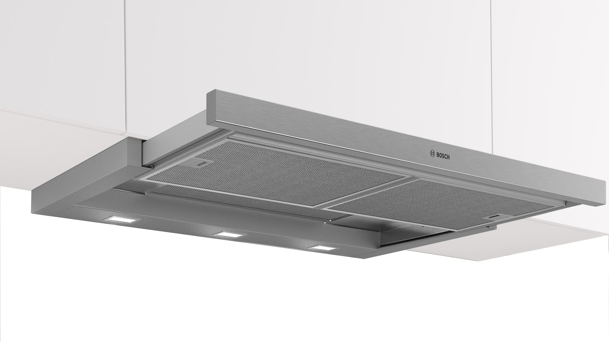 Rộng 90 cm – Máy hút mùi Bosch DFS097A51B âm tủ Serie 4