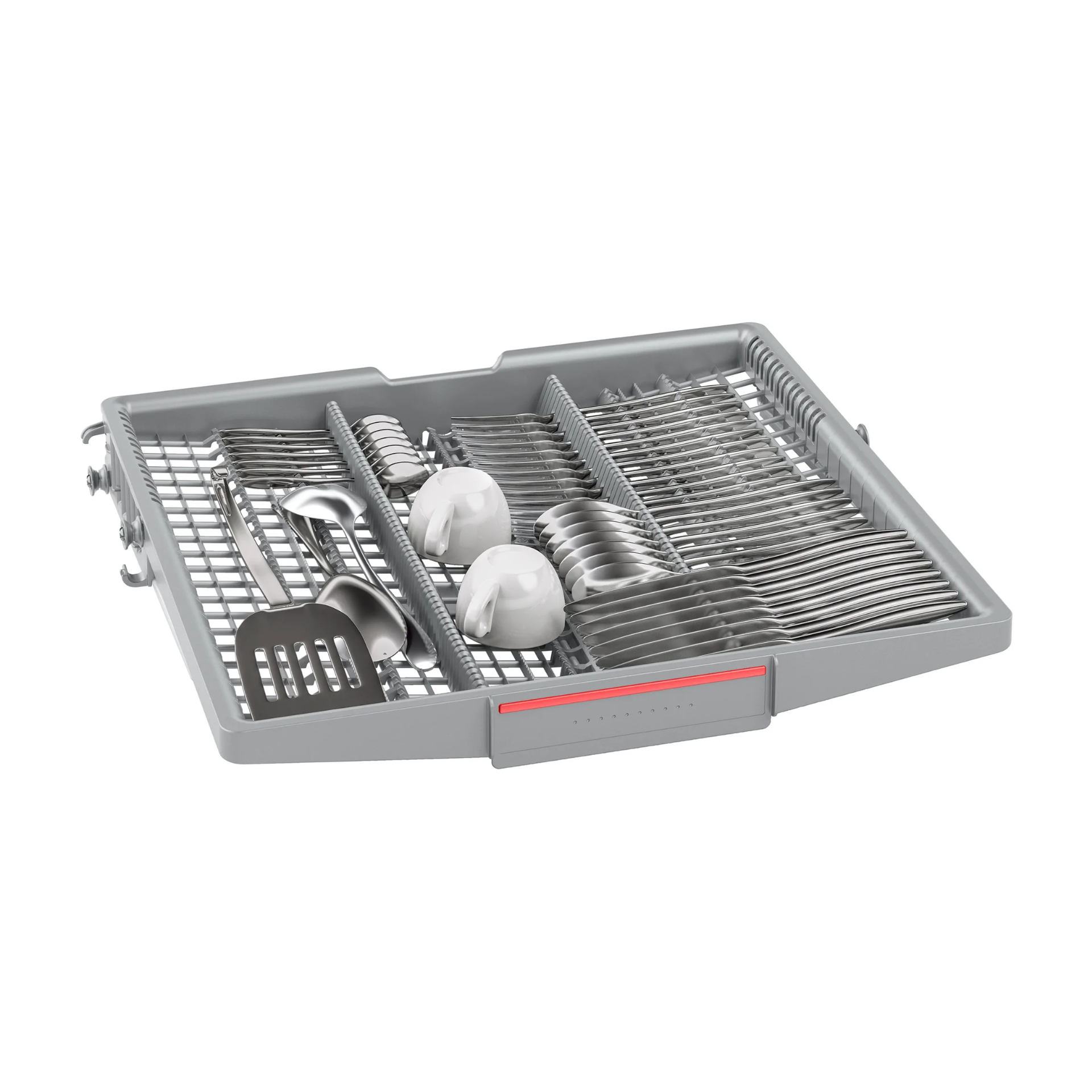 Rửa nhanh trong khoảng 1 giờ – Máy rửa chén Bosch SMS6ZCI37Q độc lập Series 6 Inox Bạc