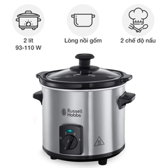 Nồi nấu chậm Russell Hobbs 2 lít 25570-56 Compact Living
