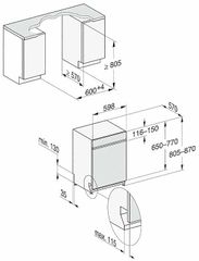 Máy Rửa Bát Miele G 7410 SCi AutoDos Bán Âm ảnh 6
