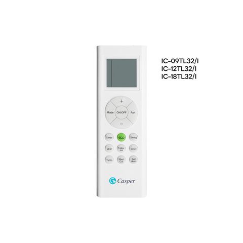 Điều khiển điều hòa cho model IC-09TL32/IC-12TL32/IC-18TL3