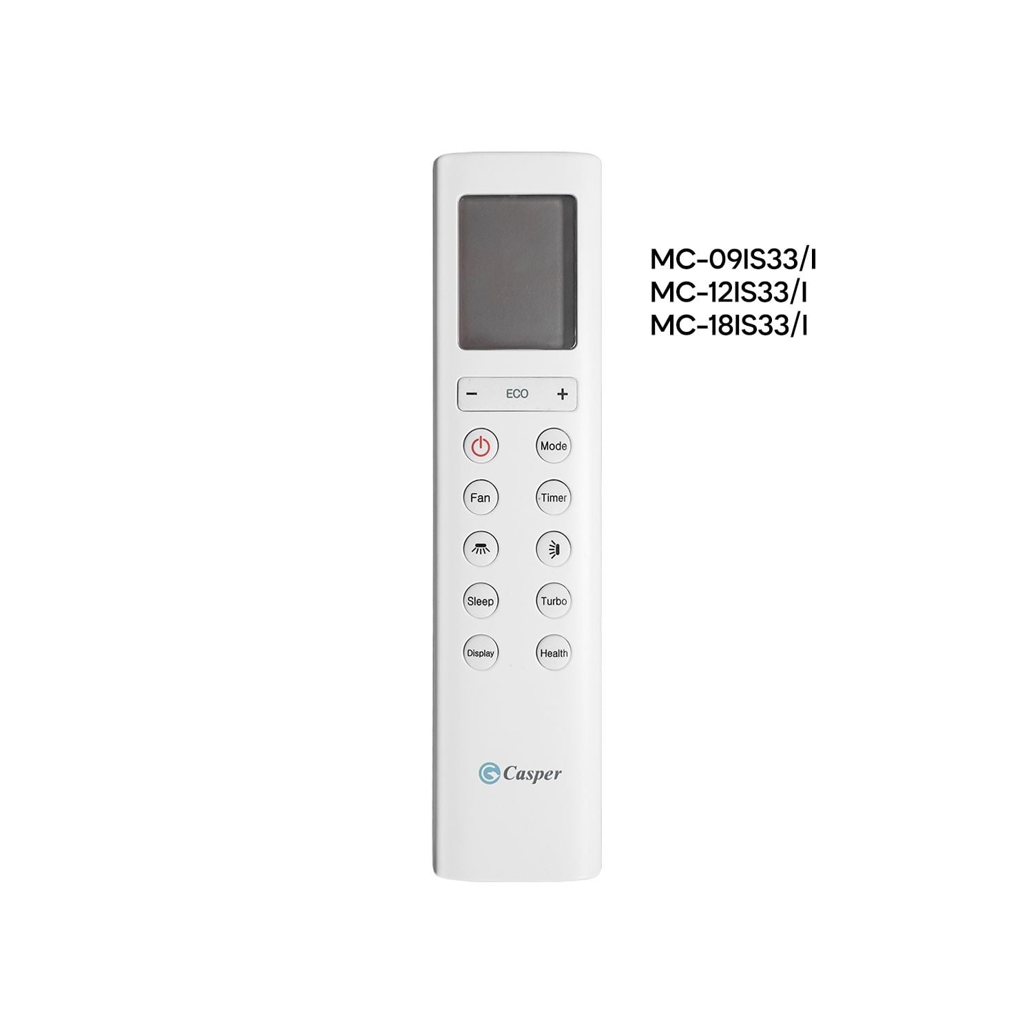 Điều khiển điều hòa cho model MC-09IS33/MC-12IS33/MC-18IS33