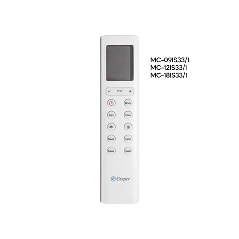 Điều khiển điều hòa cho model MC-09IS33/MC-12IS33/MC-18IS33