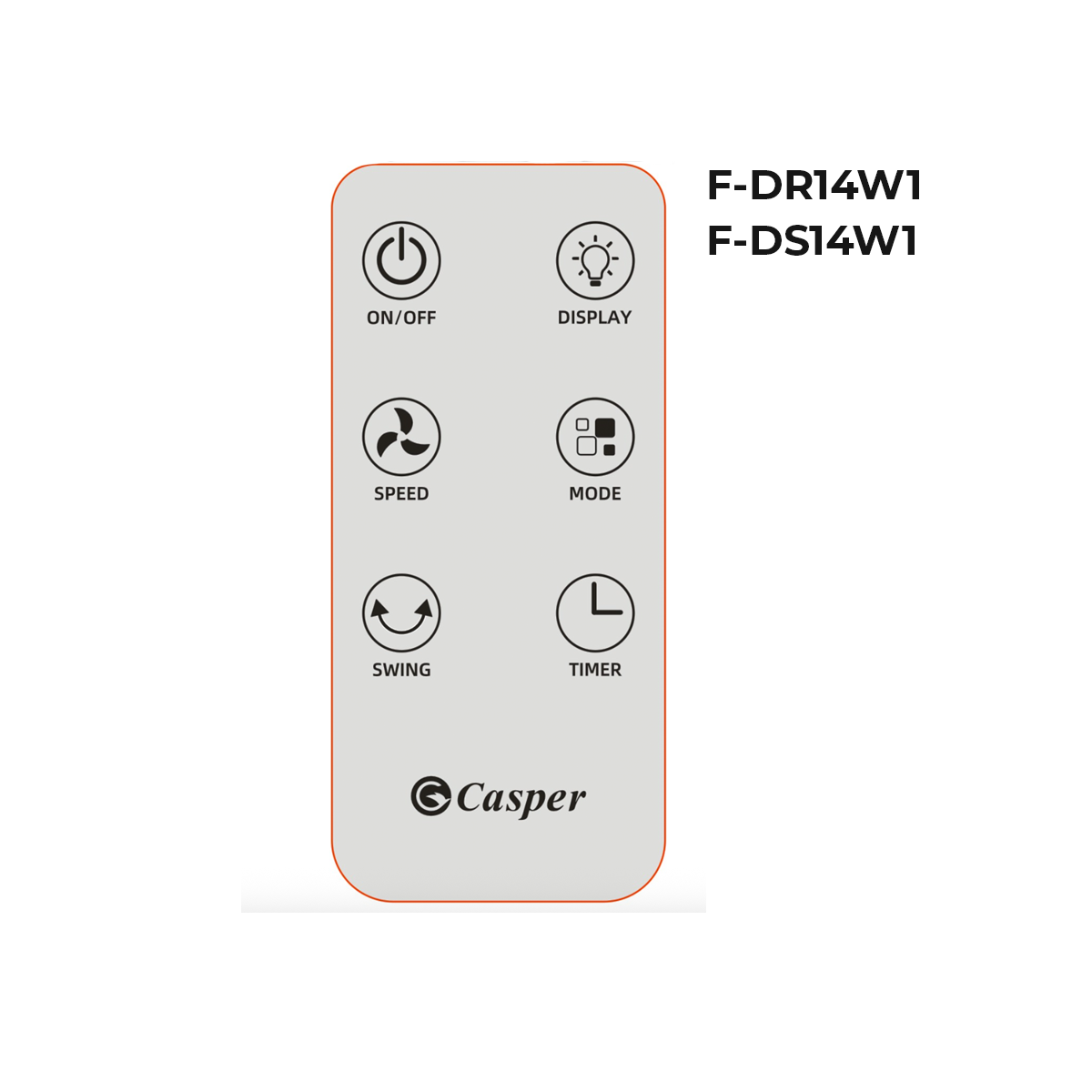 Điều khiển quạt đứng F-DR14W1, F-DS14W1