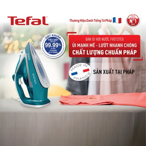 Bàn ủi hơi nước Tefal EasyGliss Plus - FV5737E0