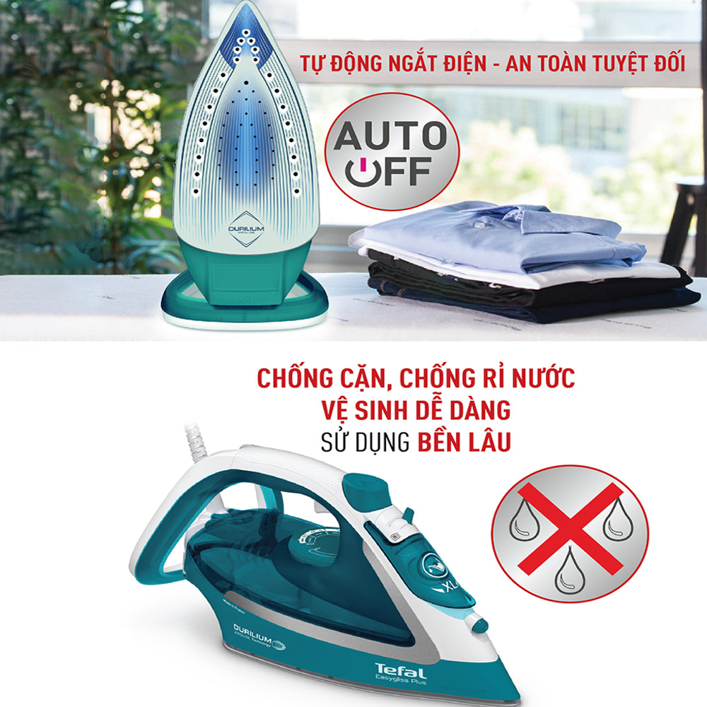 Bàn ủi hơi nước Tefal EasyGliss Plus - FV5737E0 – ảnh 4