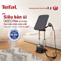 Bàn ủi hơi nước đứng Tefal IXEO Plus QT1510E0