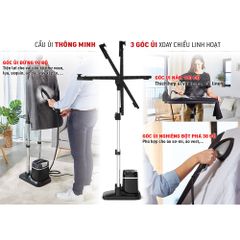Bàn ủi hơi nước đứng Tefal IXEO Plus QT1510E0 ảnh 2
