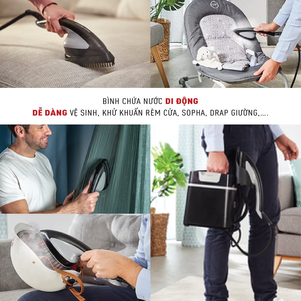 Bàn ủi hơi nước đứng Tefal IXEO Plus QT1510E0 – ảnh 4