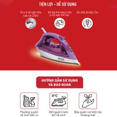 Bàn ủi hơi nước Tefal Easy Steam FV1955E0 - 1400W ảnh 4