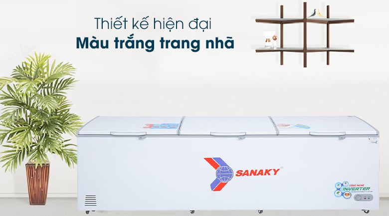 Tủ đông Sanaky Inverter 1143.5 lít VH-1399HY3 – ảnh 4