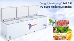 Tủ đông Sanaky Inverter 1143.5 lít VH-1399HY3 ảnh 5