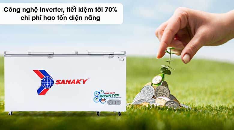 Tủ đông Sanaky Inverter 530 lít VH-6699HY3 – ảnh 3