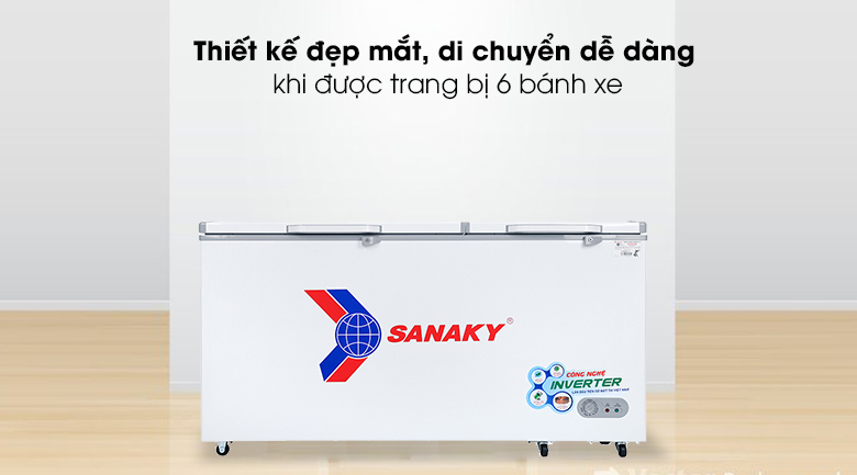 Tủ đông Sanaky Inverter 530 lít VH-6699HY3 – ảnh 6