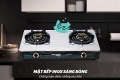 Bếp gas dương mặt inox Sunhouse Mama MMB0983 ảnh 2