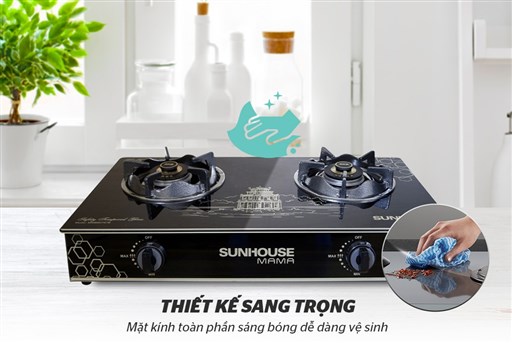 Bếp gas dương kính Sunhouse Mama MMBB0787B – ảnh 4